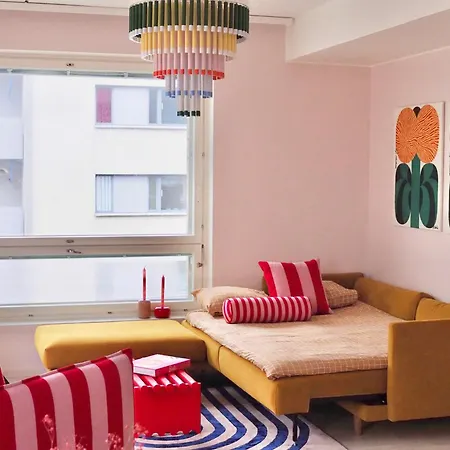 Apartment Candy-colored Two-room With Sweet Views Helsinki